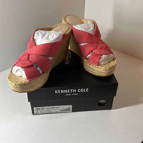 Kenneth Cole New York Olivia X Band Espadrille size 8 - Picture 1 of 5